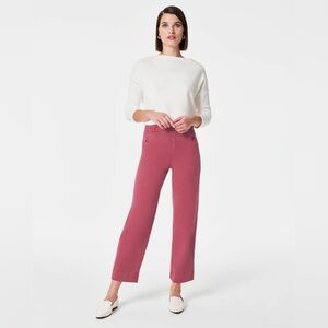 SPANX® Stretch Twill
Cropped Pant Regular Medium Wild Rose NWT